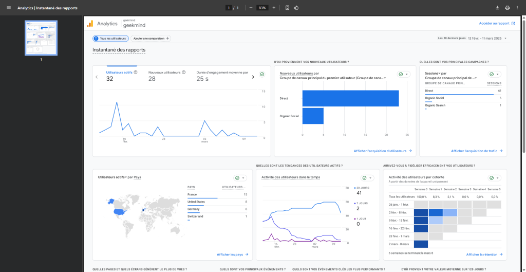 Geekmind Analytics